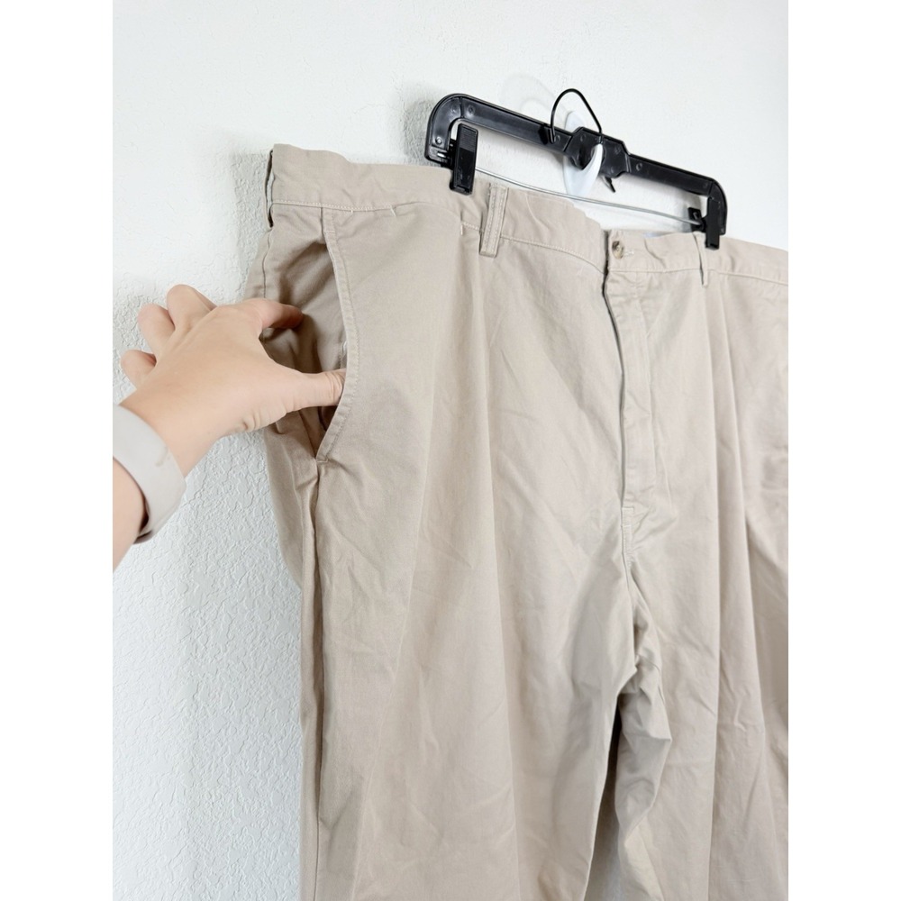 Polo Ralph Lauren Bedford Classic Fit Chino Pants Big & Tall Khaki 50x30 Stretch - Picture 5 of 9